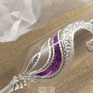 Сватбени чаши "Лилавото перо"