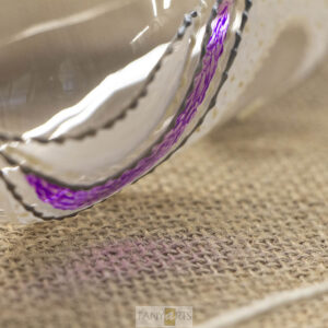 Сватбени чаши "Лилавото перо"